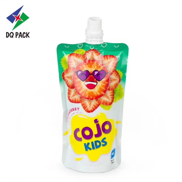 Custom Reusable Spout Pouch for Kid Juice Packaging Manufacturer- DQ PACK (3)