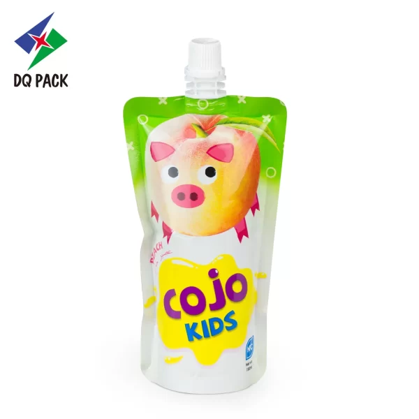 Custom Reusable Spout Pouch for Kid Juice Packaging Manufacturer- DQ PACK (4)