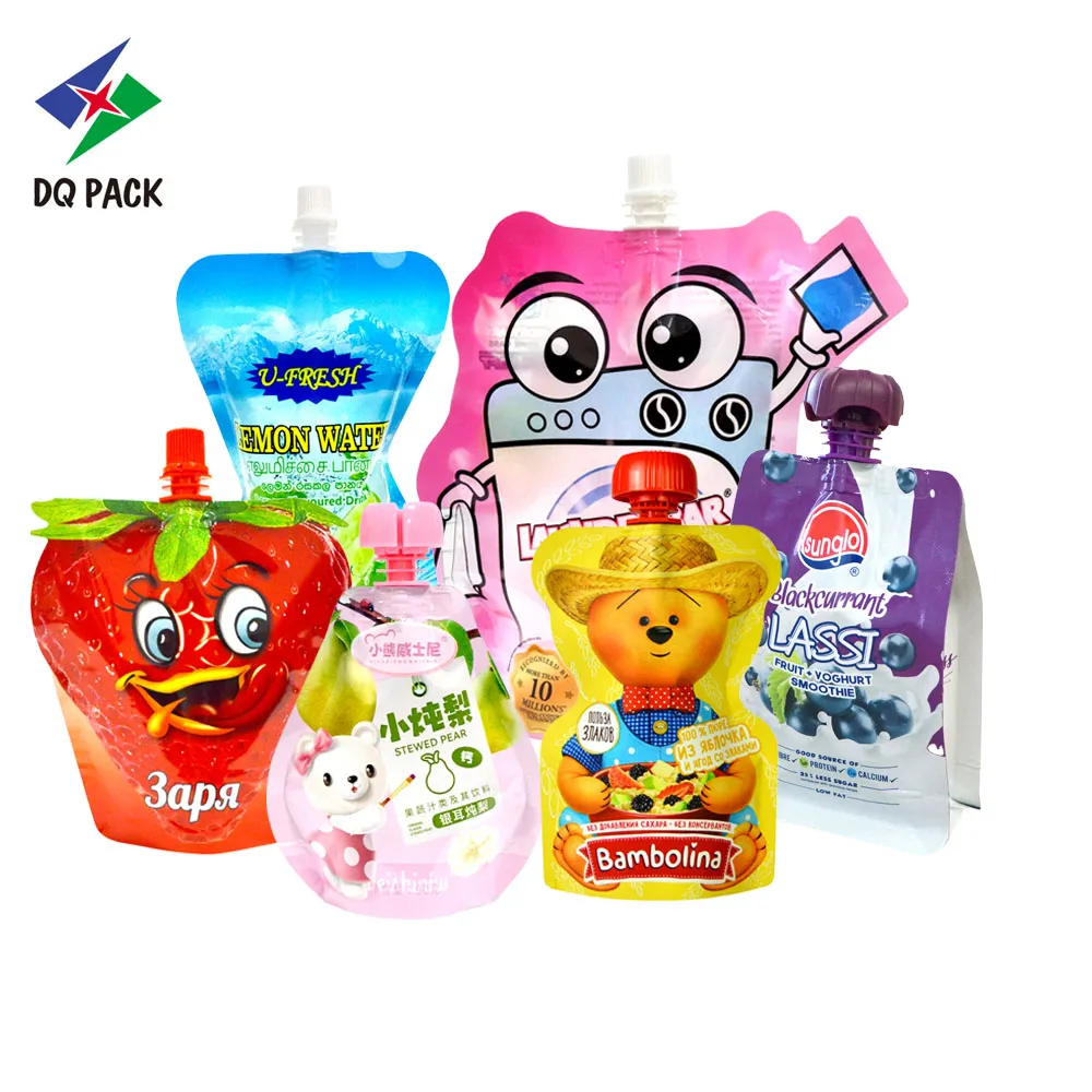 Custom Spout Pouch Supplier - DQ PACK