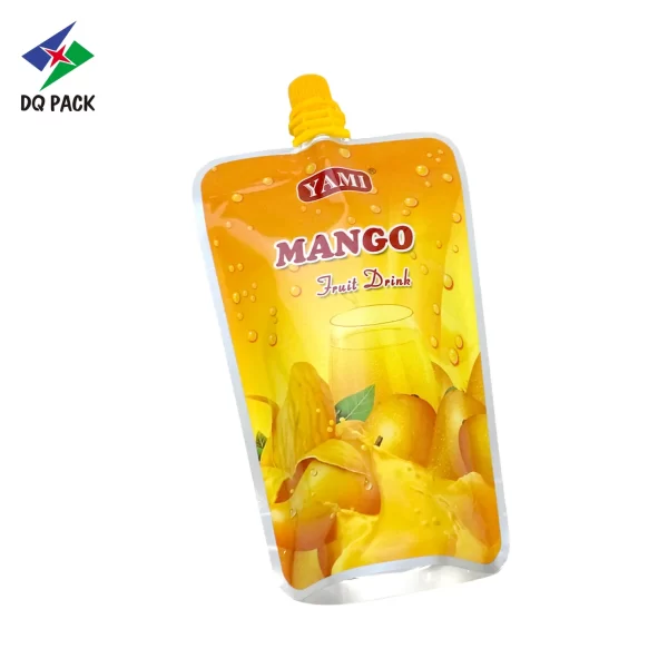 Custom Spout Pouch for Beverage Drink Packaging Manufacturer -DQ PACK (4)