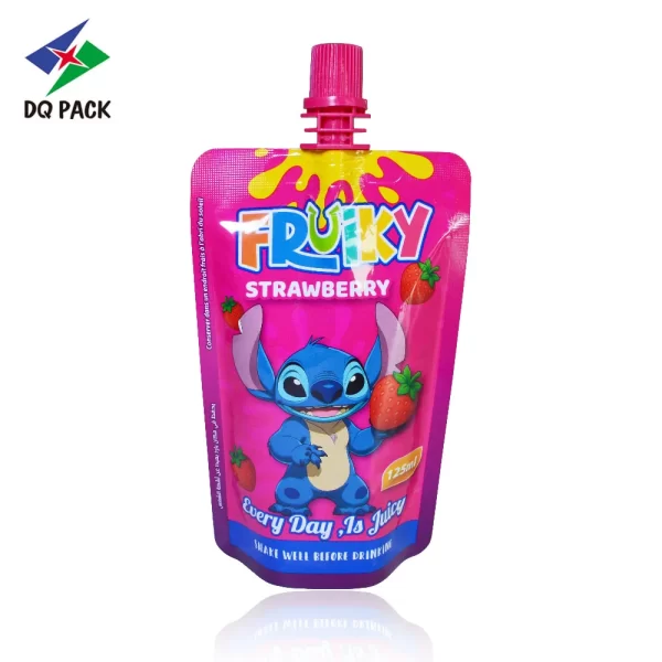 Custom Spout Pouch for Juice Packaging Manufacturer - DQ PACK (2)