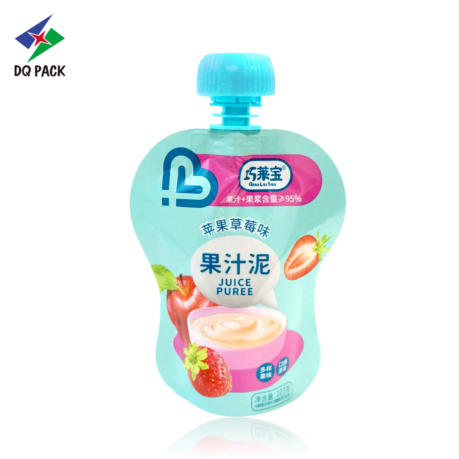 Custom Stand up Spout Pouch for Baby Food Packaging Manufacturer- DQ PACK (3)