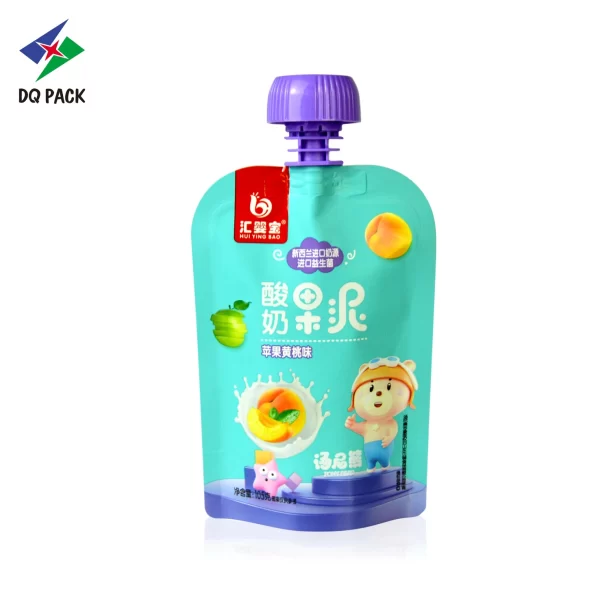 Cusotom Spout Pouch for Yogurt Packaging Factory - DQ PACK (3)