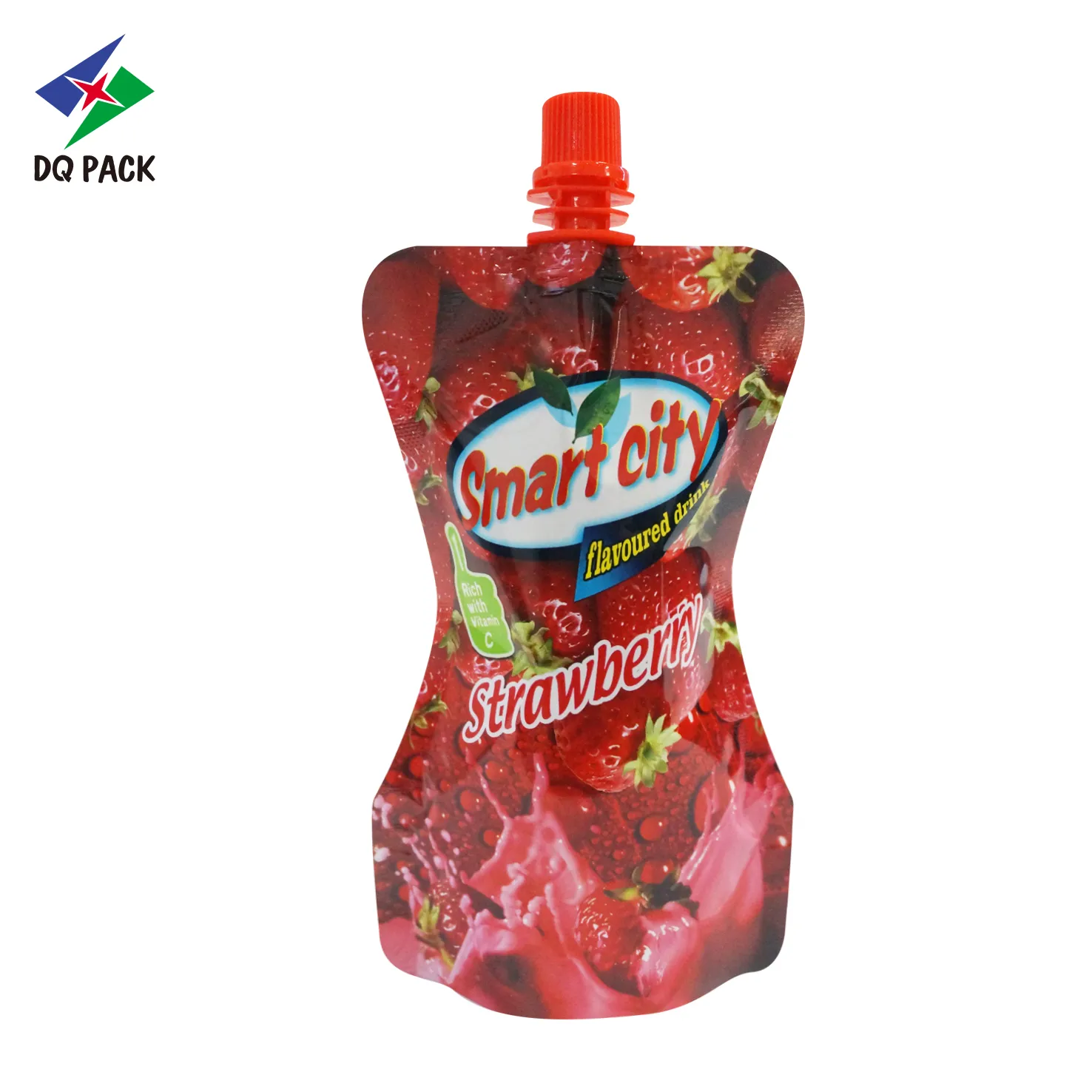 Custom 200ml Spout Pouch for Soft Drink Packaging Factory- DQ PACK (1)