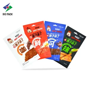 Custom Snack Pouch For Spicy Strips-Snack-packaging-Supplier-DQ-PACK-1