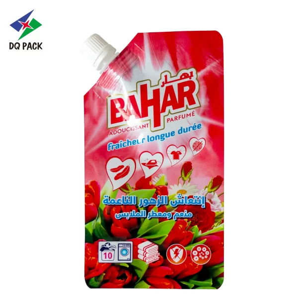 Custom Spout Pouch for Laundry Detergent Packaging Factory -DQ PACK (5)