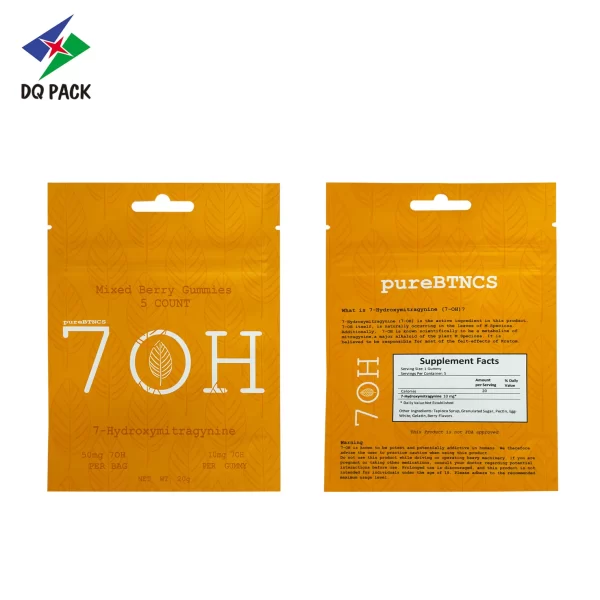 Custom Zipper Pouch for Gummy Candy Packaging Manufacturer - DQ PACK (1)