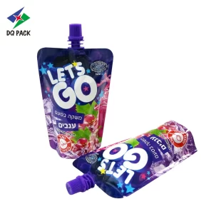 Customized Spout Pouch For Juice -Factory-DQ-PACK-3 (1)