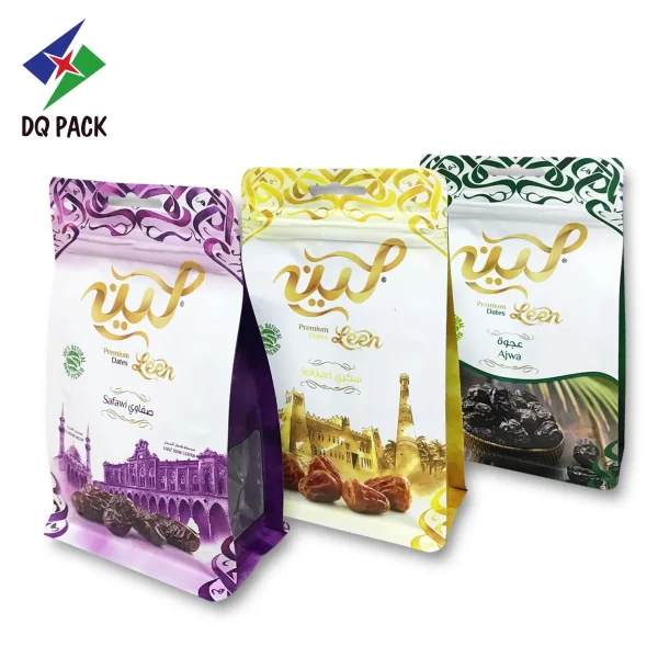 Flat Bottom Zipper Bag for Dates Packaging Manufacturer - DQ PACK (1)