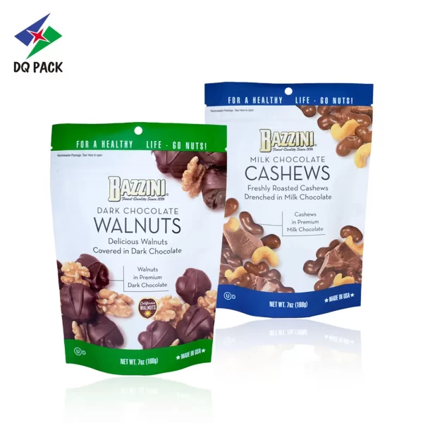 custom printed snack food packaging