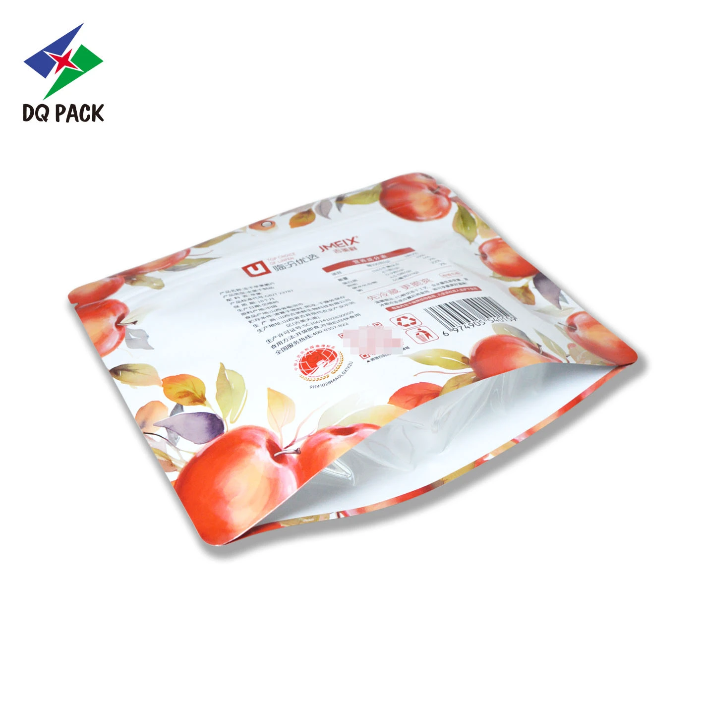 Custom Stand up Zipper Pouch for Dried Fruit Packaging Manufacturer -DQ PACK (4)
