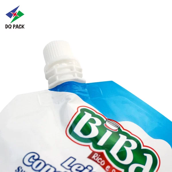 Custom 300g Spout Pouch for Milk Liquid Packaging Manufacturer -DQ PACK (2)