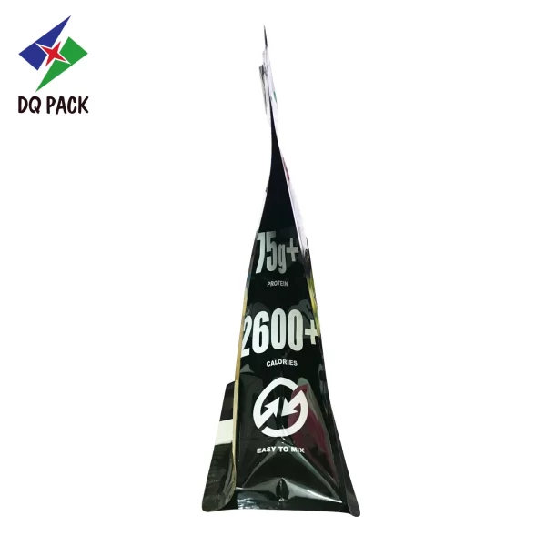 Custom Flat Bottom Pouch for Protein Powder Packaging Manufacturer - DQ PACK (4)