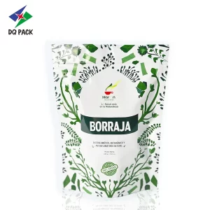 Custom Stand up Zipper Pouch for Tea Leaf Packaging Factory - DQ PACK (2)