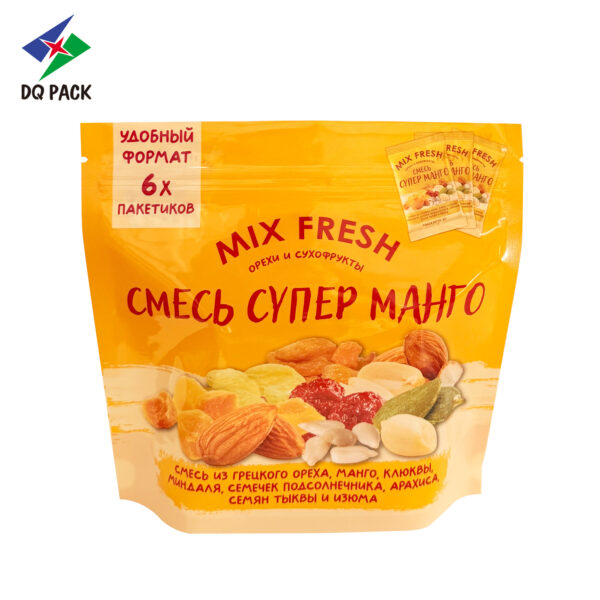 Stand up Zipper Bags for Snack Nuts Packaging Manufacturer - DQ PACK (2)