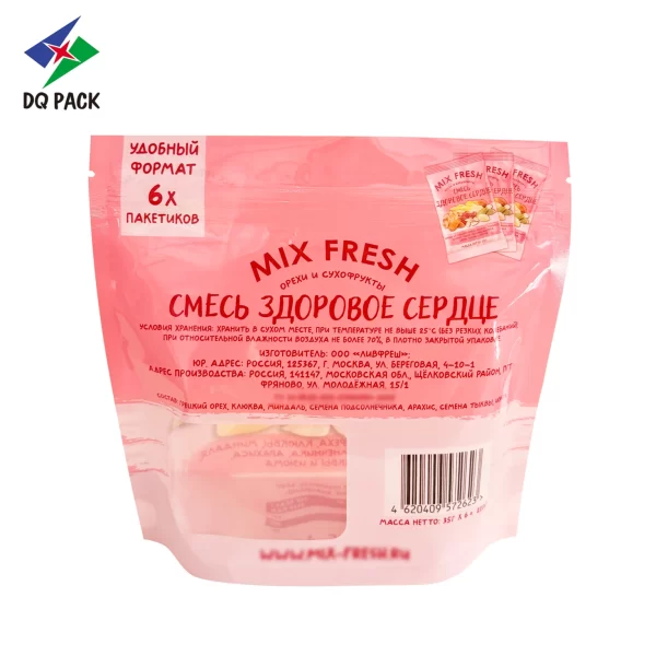 Stand up Zipper Bags for Snack Nuts Packaging Manufacturer - DQ PACK (4)