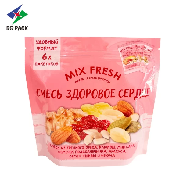 Stand up Zipper Bags for Snack Nuts Packaging Manufacturer - DQ PACK (6)
