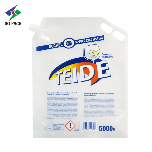 5L Spout Pouch for Hand Wash Liquid Packaging Manufacturer- DQ PACK (2)