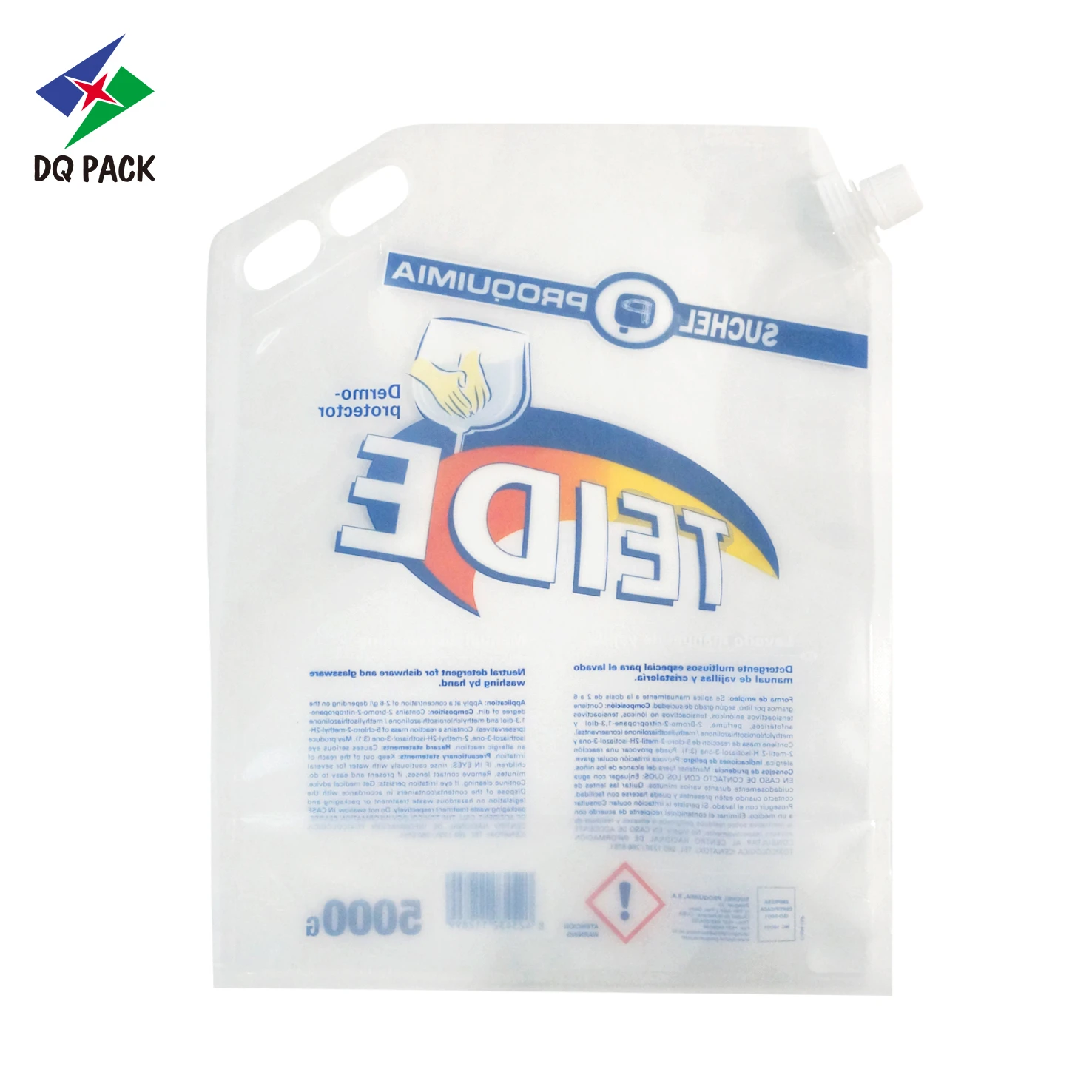 5L Spout Pouch for Hand Wash Liquid Packaging Manufacturer- DQ PACK (3)