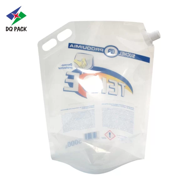 5L Spout Pouch for Hand Wash Liquid Packaging Manufacturer- DQ PACK (5)