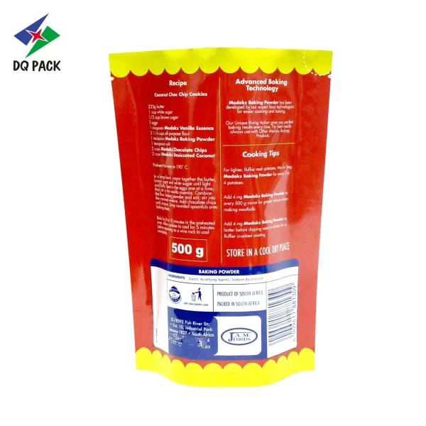Aluminum Foil Stand Up Pouch for Baking Powder Packaging Supplier -DQ PACK (3)