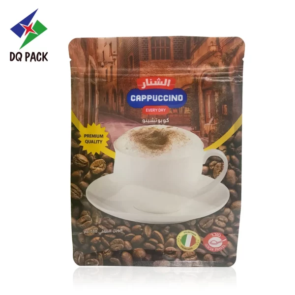 Kundenspezifische 500g Flachbodenbeutel für Kaffeeverpackungen Hersteller -DQ PACK (4)