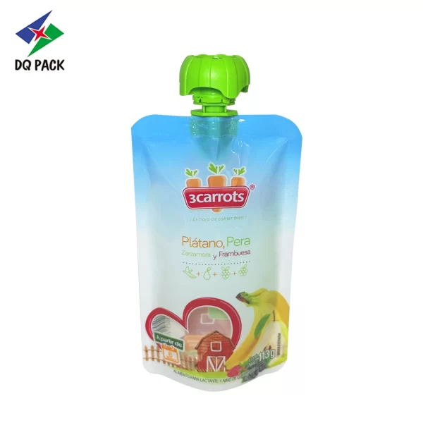 Custom Retort Spout Pouch for Baby Food - DQ PACK (2)