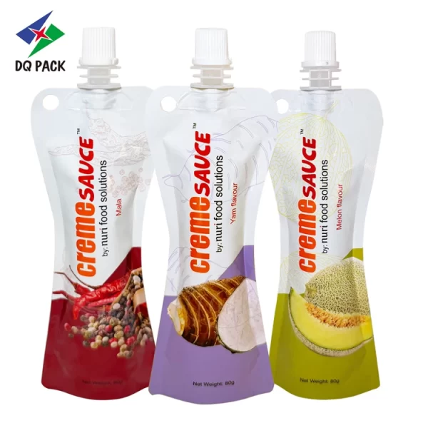 Spout Pouch for Chili Sauce Oil Packaging Supplier -DQ PACK (1)