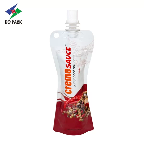 Spout Pouch for Chili Sauce Oil Packaging Supplier -DQ PACK (4)