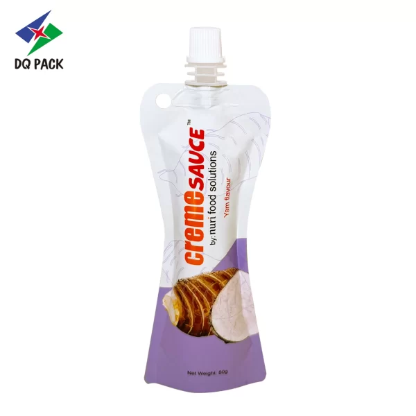 Spout Pouch for Chili Sauce Oil Packaging Supplier -DQ PACK (5)