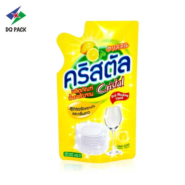500ml Stand up Pouch для упаковки чистящей жидкости Производитель -DQ PACK (4)