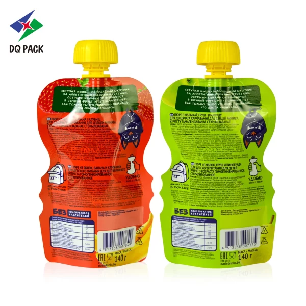 Custom Stand up Spout Pouch for Baby Food Packaging Manufacturer- DQ PACK (2)