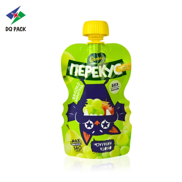 Custom Stand up Spout Pouch for Baby Food Packaging Manufacturer- DQ PACK (3) (1)