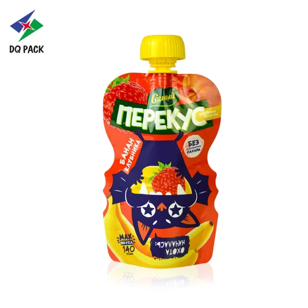 Custom Stand up Spout Pouch for Baby Food Packaging Manufacturer- DQ PACK (4) (1)