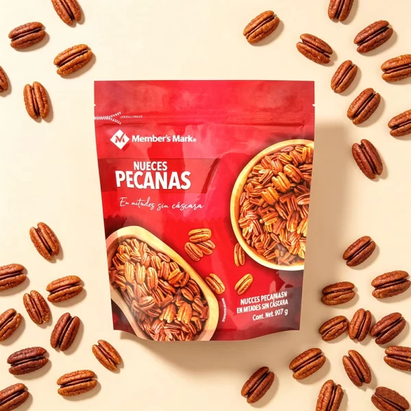 Custom Stand up Zipper Pouch for Pecans Nuts Packaging Manufacturer -DQ PACK (1)