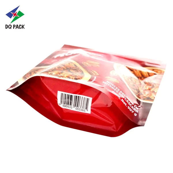 Custom Stand up Zipper Pouch for Pecans Nuts Packaging Manufacturer -DQ PACK (4)