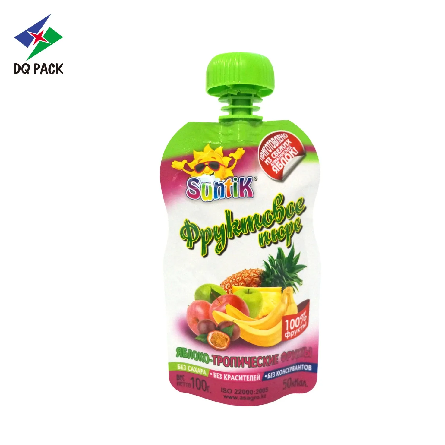Fruit Puree Pouches Wholesale 100g Baby Squeeze Pouches (1)