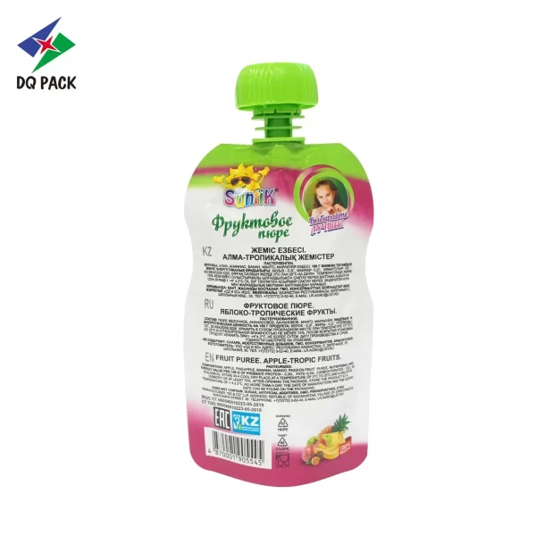 Fruit Puree Pouches Wholesale 100g Baby Squeeze Pouches (3)