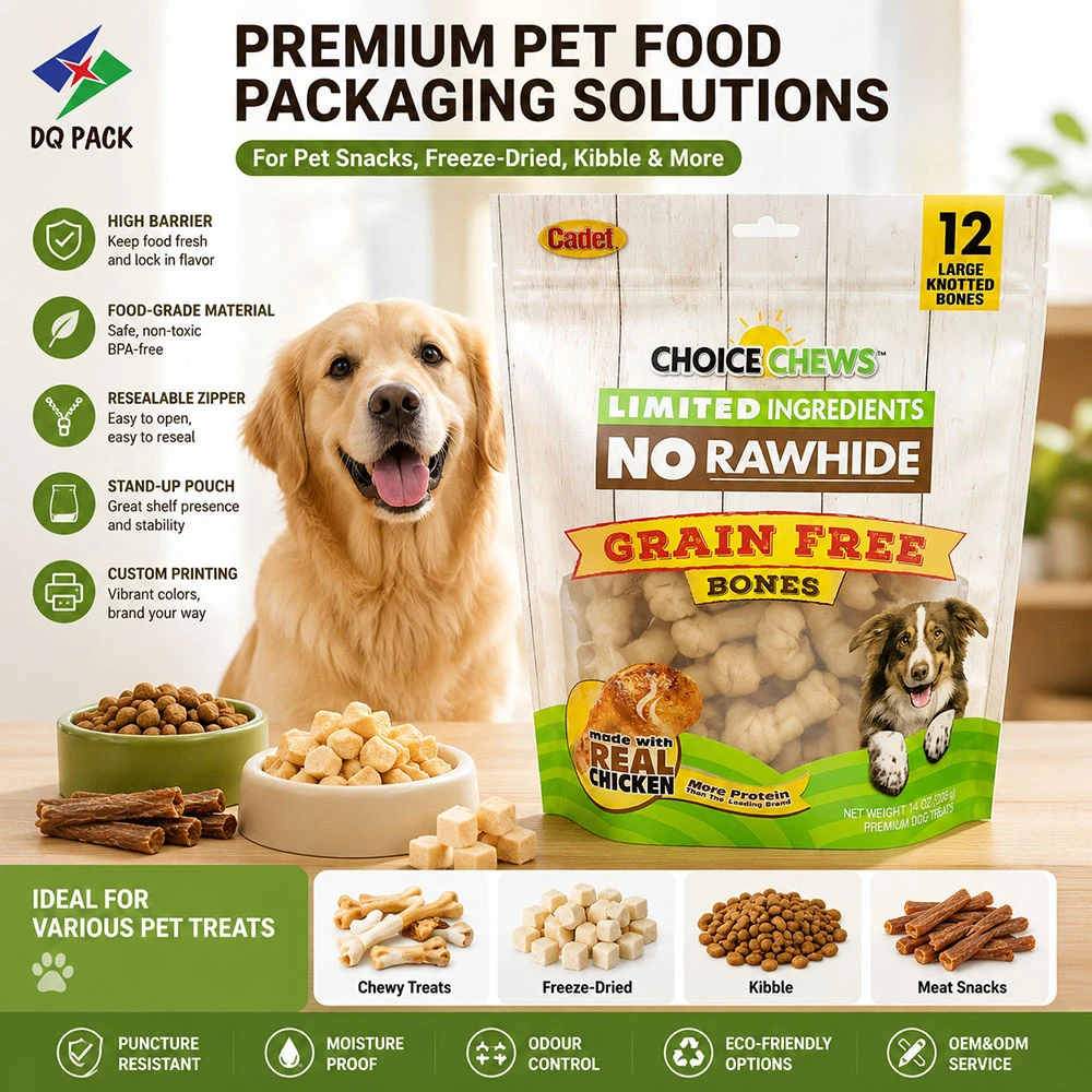 Pet Food Packaging Manufacturer - DQ PACK