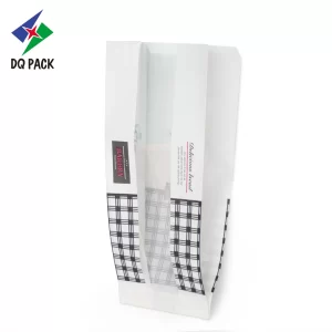 Custom Bakery Paper Bags Wholesale Side Gusset Pouches