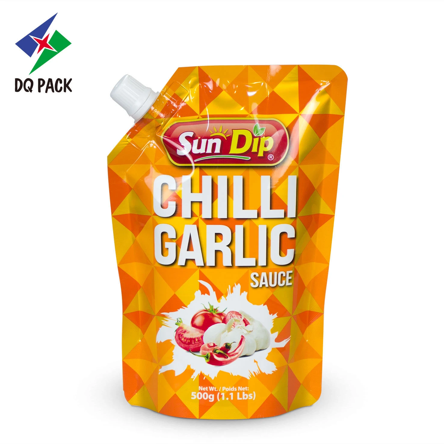 Custom Printed Spout Pouch for Paste Sauce Liquid Packaging Supplier -DQ PACK (4)
