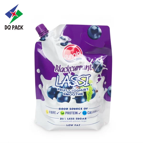 Custom Spout Pouch for Yogurt Packaging Manufacturer -DQ PACK (2)