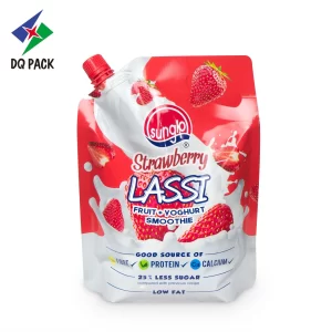 Custom Spout Pouch for Yogurt Packaging Manufacturer -DQ PACK (3)
