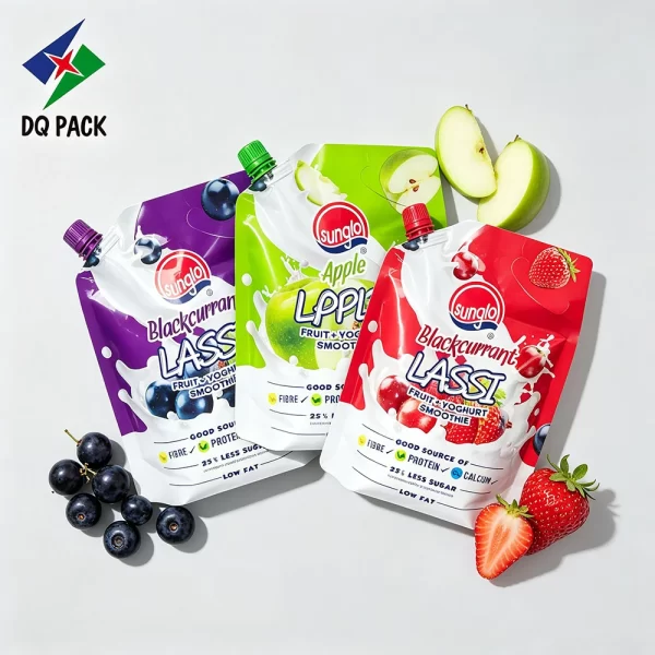 Custom Spout Pouch for Yogurt Packaging Manufacturer -DQ PACK (5)