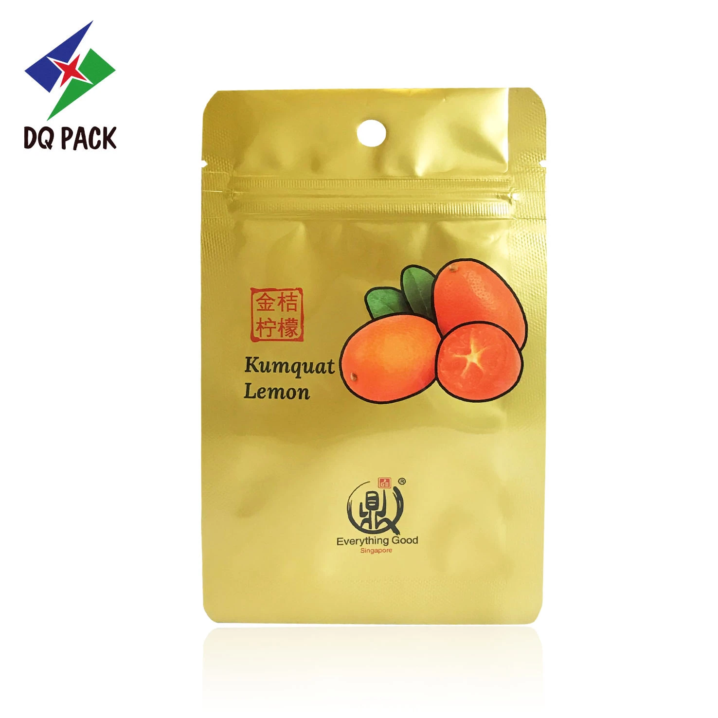 Custom Three Side Zipper Pouch for Gummy Candy Packaging Supplier -DQ PACK (3)
