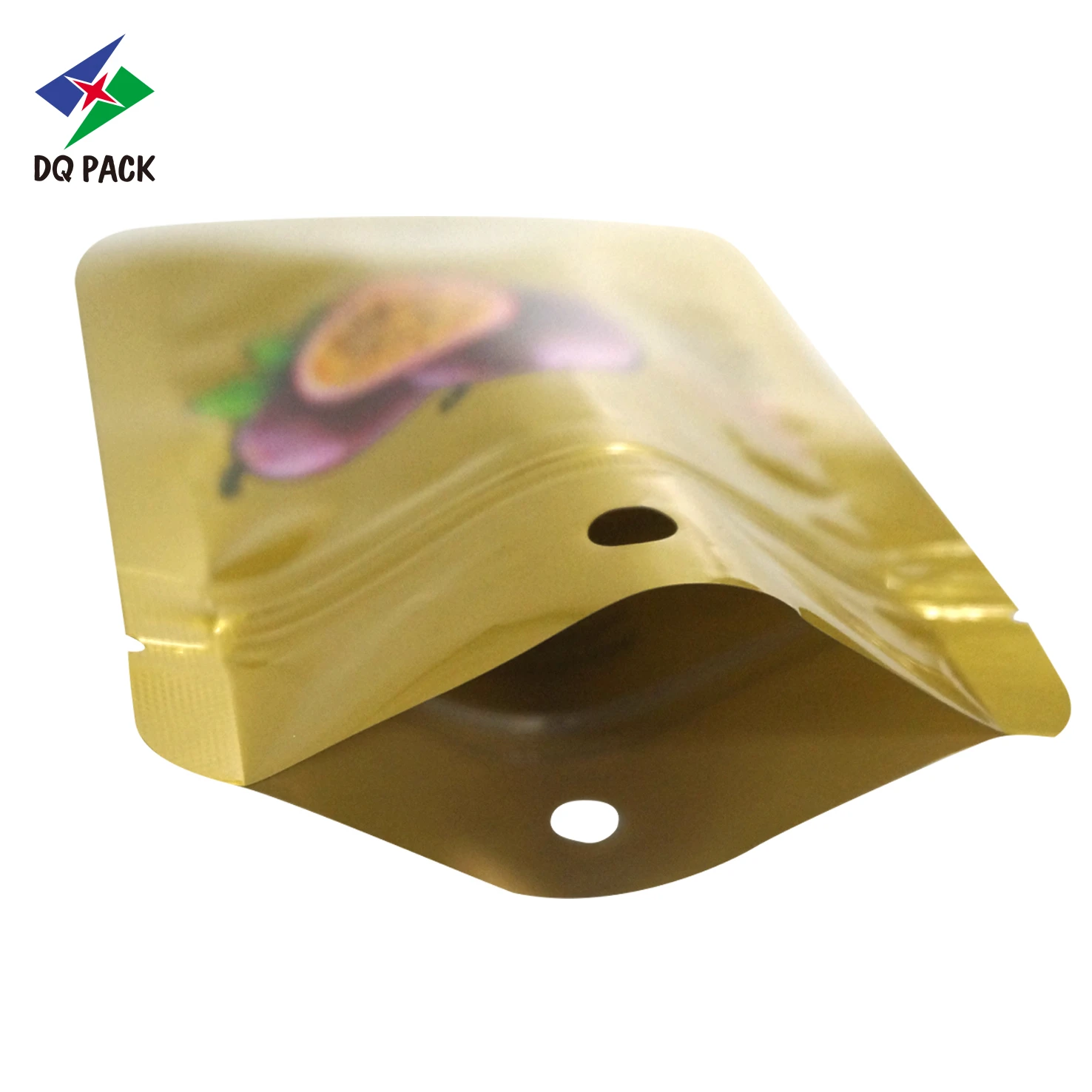 Custom Three Side Zipper Pouch for Gummy Candy Packaging Supplier -DQ PACK (5)