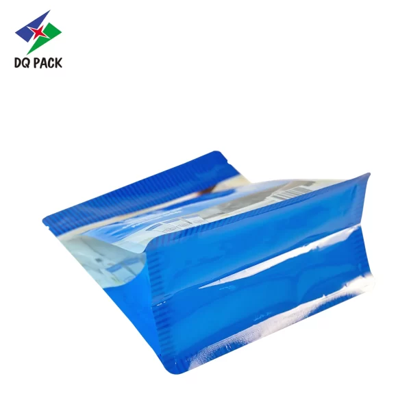 Flat Bottom Zipper Pouch for Salt Sachets Packaging Manufacturer -DQ PACK (2)