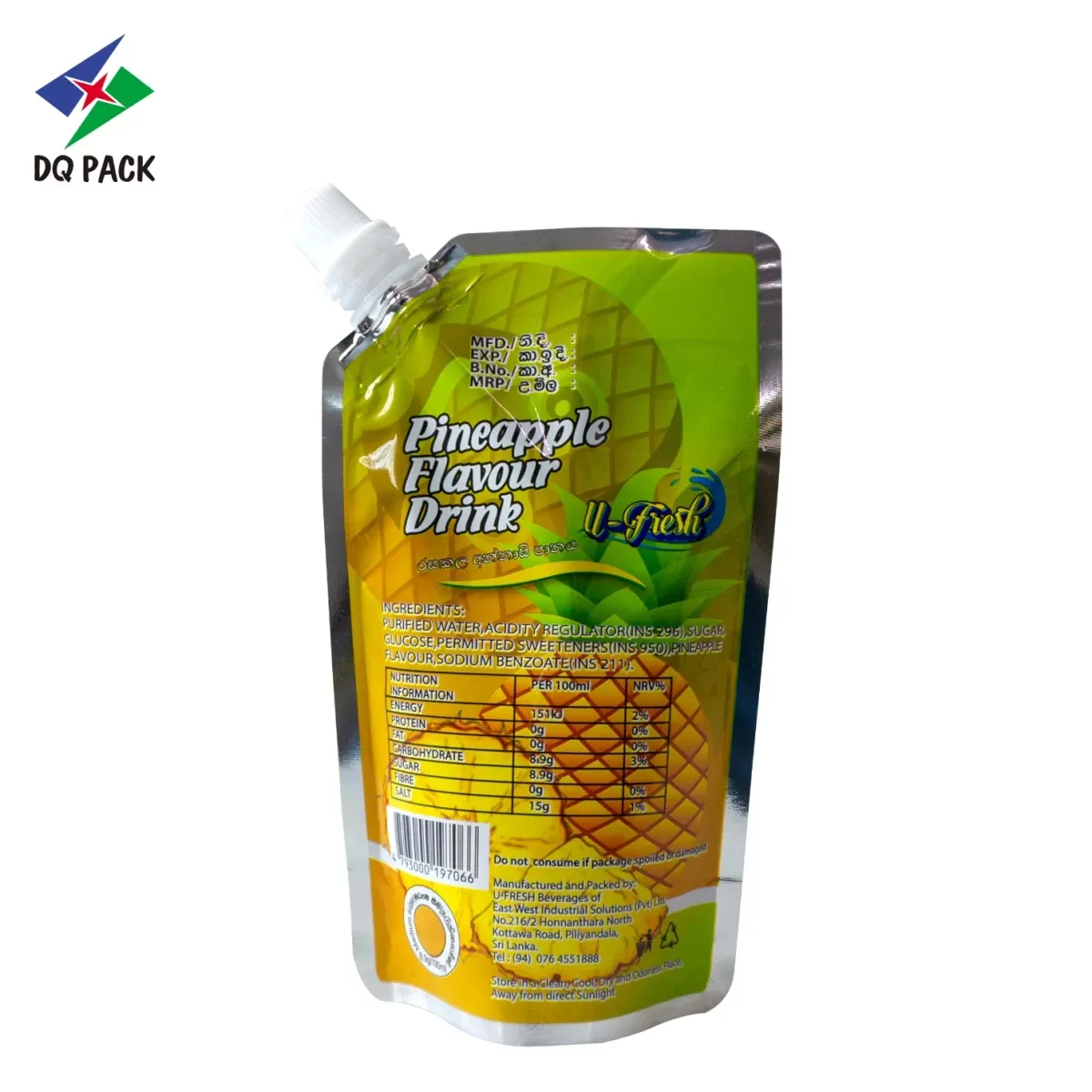 200ml Juice Drink Pouch Wholesale Supplier from China - DQ PACK (2)