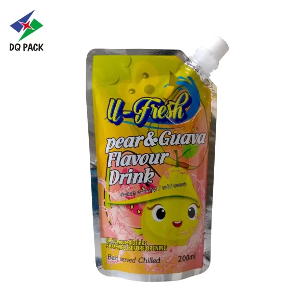 200ml Juice Drink Pouch Wholesale Supplier from China - DQ PACK (4)