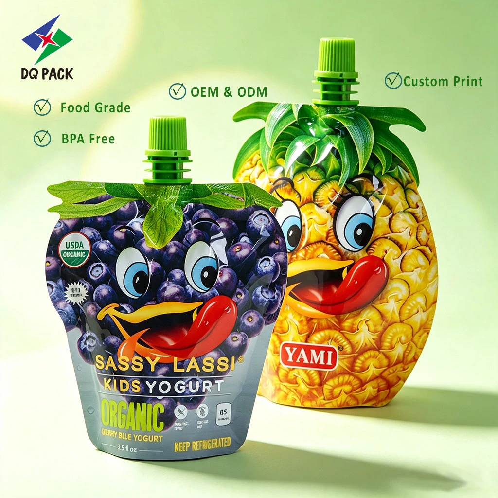 Beverage Packaging Wholesale-Spout Pouch-DQ-PACK-1